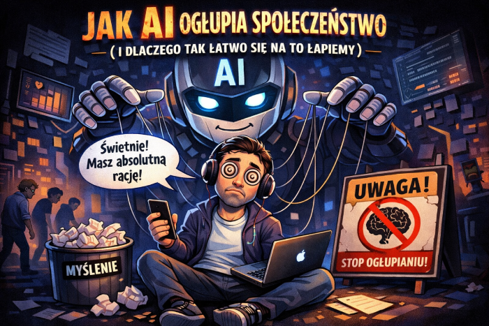AI nas ogłupia. I większość już tego nie zauważa