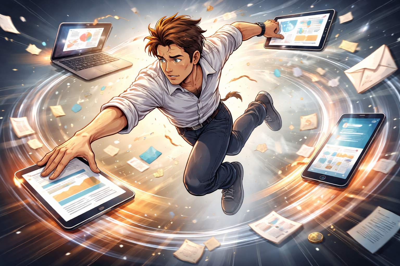 Kto pracuje cały dzień ten nie ma czasu na zarabianie pieniędzy